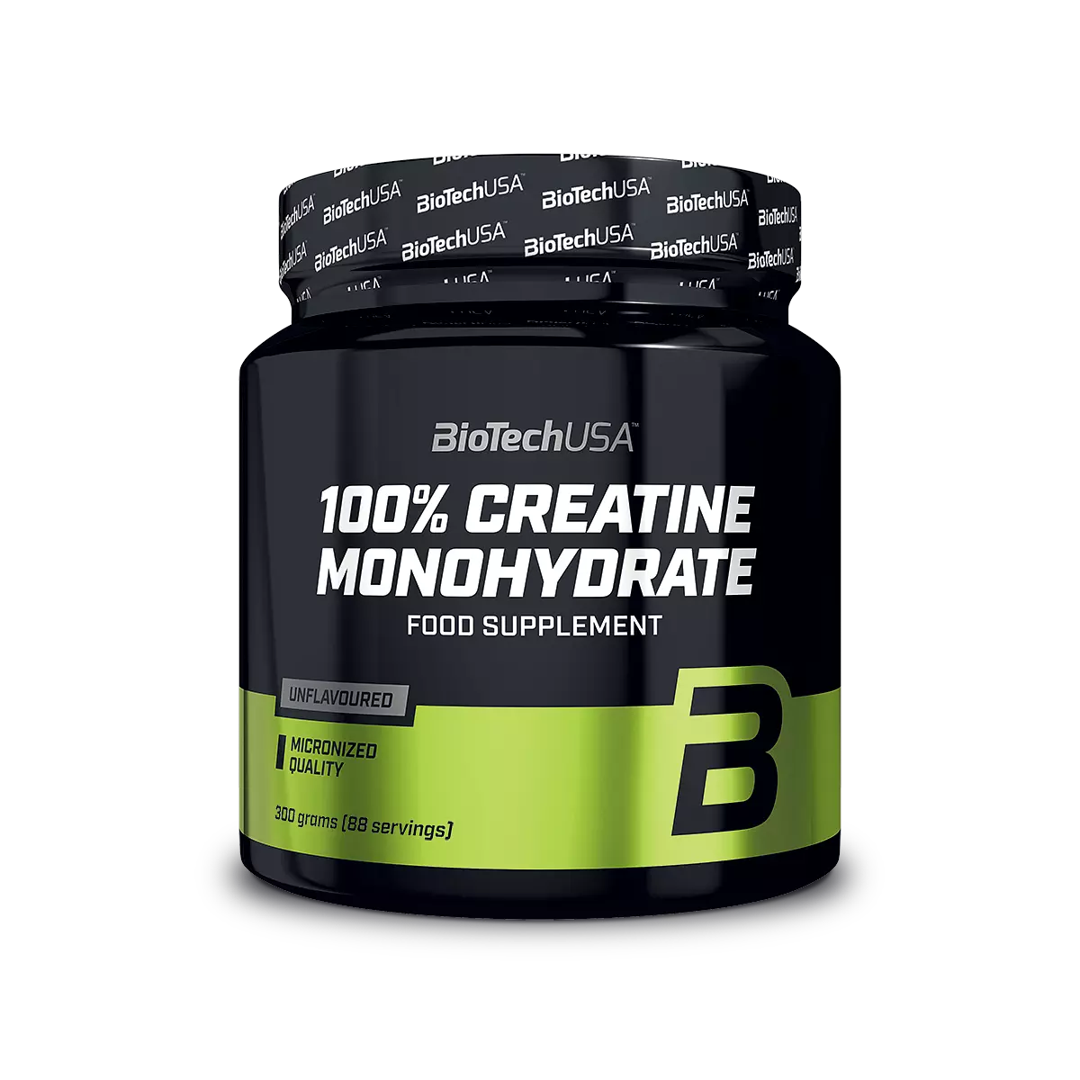 100 % Micronized Creatine Monohydrate 300g Dose BIOTECH USA