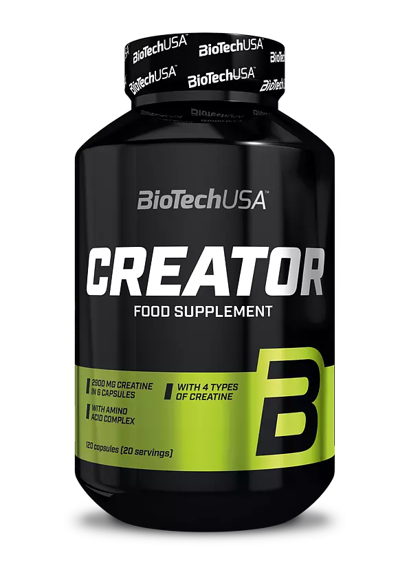 Creator 120 Caps Dose BIOTECH USA