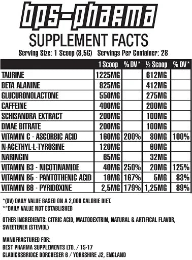 BPS-Pharma - #NOT4PUSSY Booster (240g) Dose