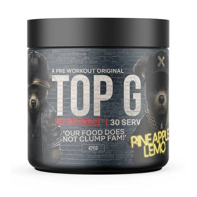Top G Pre Workout 420g Dose
