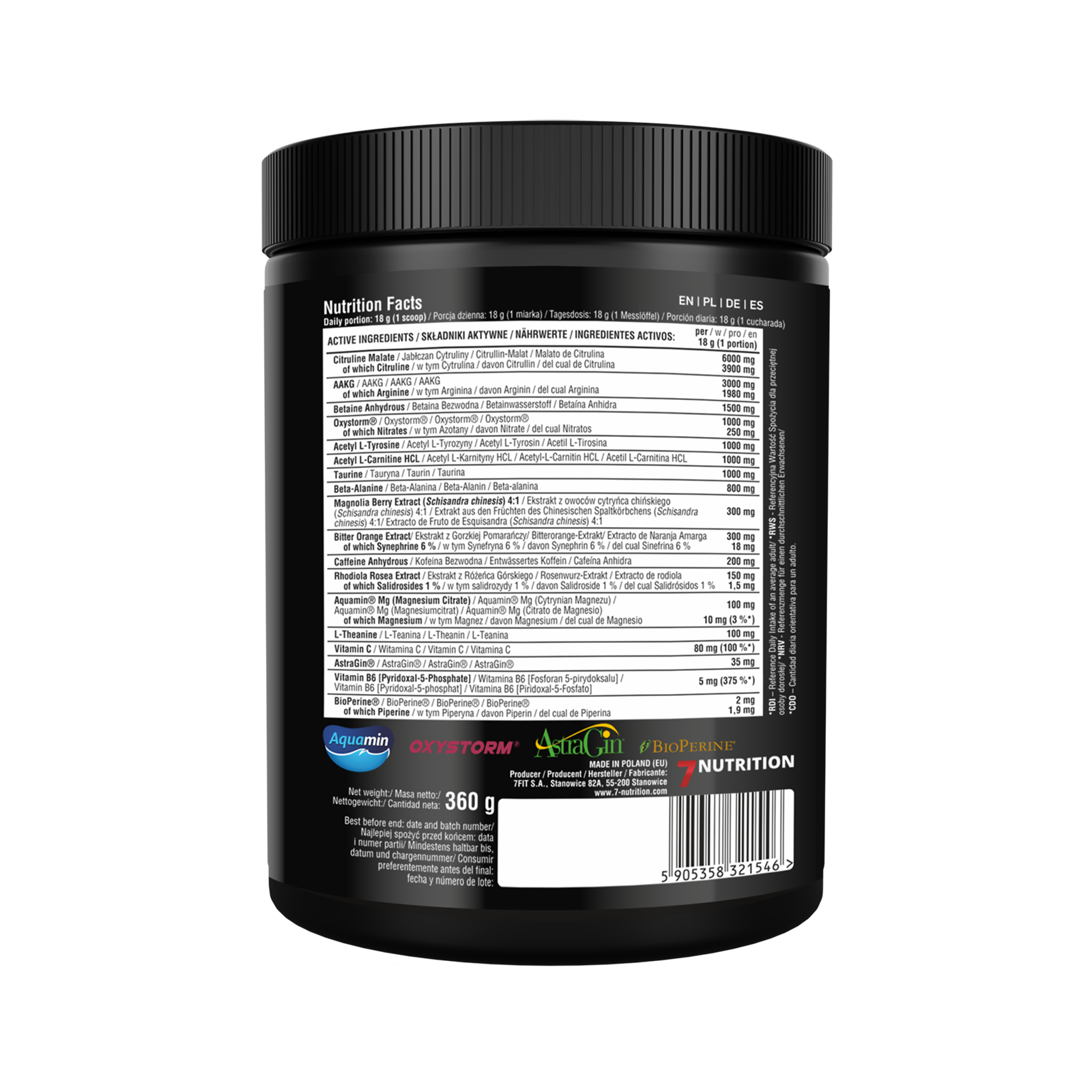 Viper 360g Dose 7 NUTRITION