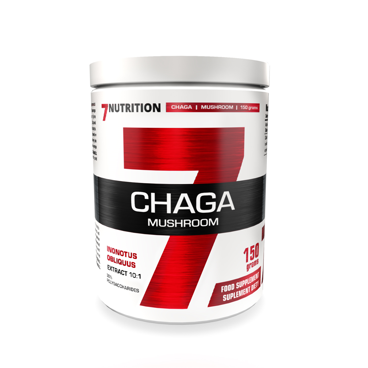 7 Nutrition, Chaga Mushroom, 150g Dose