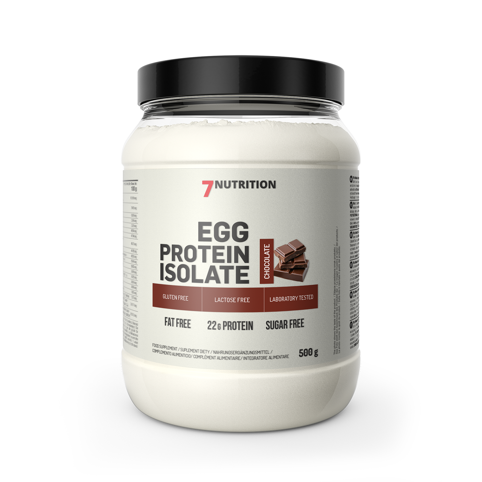 7Nutrition Egg Protein Isolate 900 g Dose