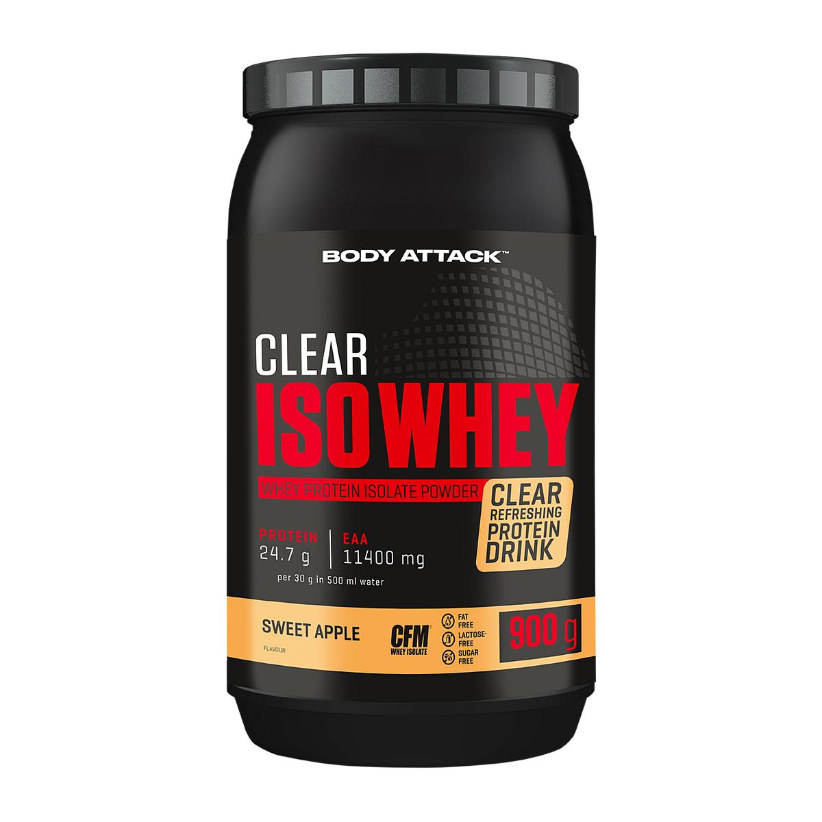 Body Attack, Clear Iso Whey, 900g Dose