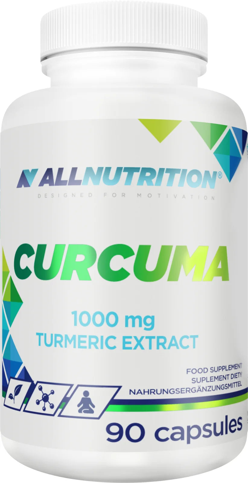 Allnutrition Curcuma - 1000 mg, 90 Kapseln