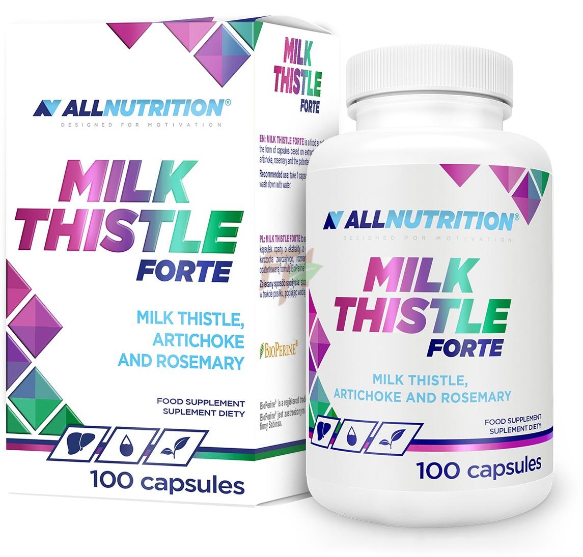 Allnutrition, MILK THISTLE FORTE 100Caps