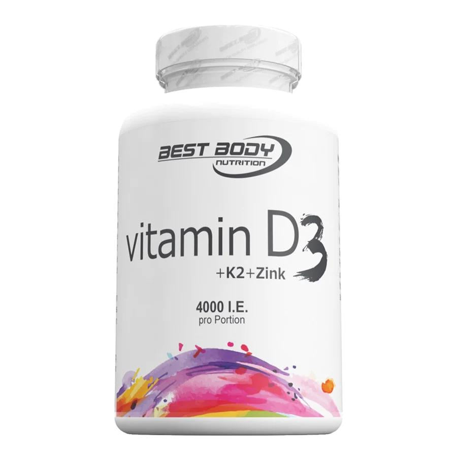 Best Body Vitamin D3+K2+Zink