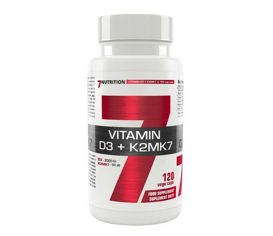 7NUTRITION VITAMIN K2 MK7, 120 KAPS